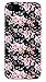 iPhone 5 / 5S Case, DandyCase PERFECT PATTERN *No Chip/No Peel* Flexible Slim Case Cover for Apple iPhone 5 / 5S - LIFETIME WARRANTY [Vintage Pink & Navy Floral]
