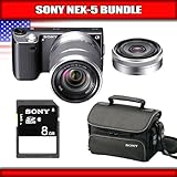 Sony NEX52LENSBDL 14.2 MP Digital SLR Camera