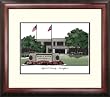 Angelo State University Alumnus Alumnus 14x18 Mahogany Framed Collegiate Lithograph