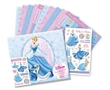 Disney 8x8 Embossed Scrapbook Photo Album Kit CINDERELLA