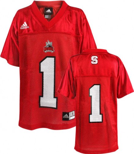 Buy North Carolina State Wolfpack Youth -No. 1- Replica Chase Football Jersey