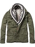 Scotch & Soda - Military Jacket - G/Dyed + Shawl Scarf - - Parka - Homme - Vert-Tr-G1-11 - XXL