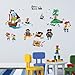 Decowall, DW-1310, Pirates & Treasure Island children's wall stickers