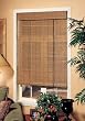 Lewis Hyman 0108119 Fruitwood Imperial Matchstick Bamboo Roll-Up w/6" Valance. 60" W x 72" L
