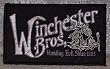 SUPERNATURAL TV Series Winchester Brother Logo PATCH