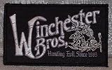SUPERNATURAL TV Series Winchester Brother Logo PATCH