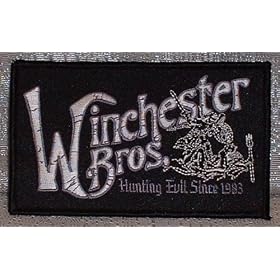 SUPERNATURAL TV Series Winchester Brother Logo PATCH