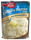 Betty Crocker Homestyle Creamy Butter Mashed Potatoes, 3.6-Ounce Packages (Pack of 16)