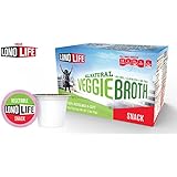 LonoLife All Natural Veggie Broth - 10 Count Snack - For your Keurig&reg; Style Brewer