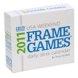 USA WEEKEND Frame Games Daily Desk Calendar 2011 by Terry Stickels (NOW AVAILABLE)