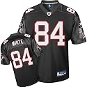 Roddy White Jersey: Reebok Black Replica #84 Atlanta Falcons Jersey
