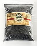 Whole Poppy Seeds 1 Lb (Unwashed)