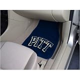 Pittsburgh Panthers 18X27 2 Piece Front Car Mats