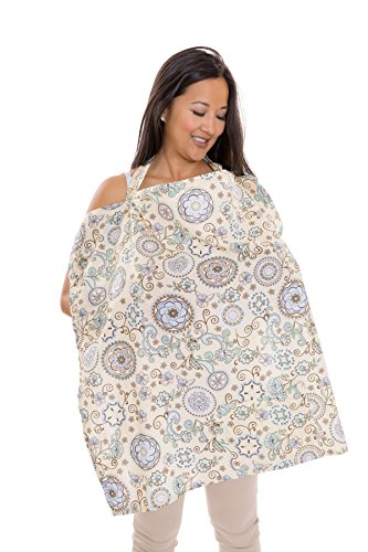 Zenoff Products Nursing Cover, Buttercup Bliss, Yellow, Green
