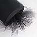 OurWarm 6 Inch x 100 Yards (300FT) Tulle Roll Spool Tutu Skirt Fabric Wedding Party Gift Bow Craft (Black)