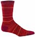 Darn Tough Vermont In-Town Series Women's Stripes Light Socks, Red, Medium