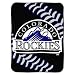 Colorado Rockies Oversize Plush Blanket