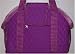 Pet Supplies : Designer Dog Carrier - Quilted Purple w/ Polka Dot Lining Pet Carrier