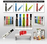 2012 CE4 PLUS Neueste Version 2X für eGo-T Elektronische Zigarette Klare/Clear-Atomizer-Verdampfer (SUPER VERDAMPFER, SUPER DESIGN) Farbe Transparent (Option Farbe: Schwarz, Blau, Rot, Grün,Lila + 1X leere Liquid Flasche 20ml+1xMundstück/Mouthpiece von Arslan