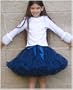 Ally Girl Pettiskirt *FALL BLUE* (petite - tween) Petite (12m/24m)