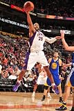 Golden State Warriors v Phoenix Suns, Phoenix, AZ - February 10: Vince Carter Photographic Poster Print by Barry Gossage, 28x42