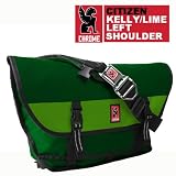 【CHROME CITIZEN】メッセンジャーバッグ シチズン Kelly/Lime 左かけの画像