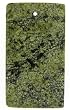 Russian Jade Rectangle Pendant - 1.5mm Hole - 28x50mm