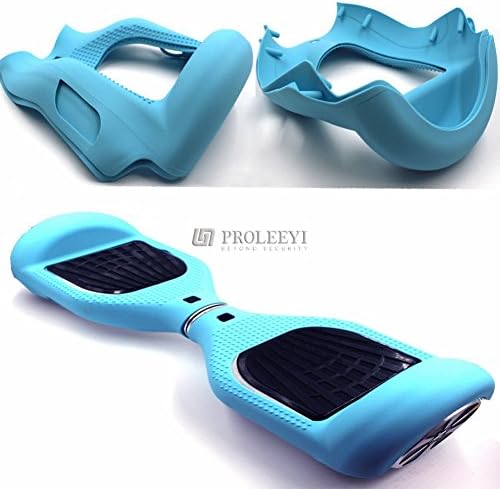 PROLEEYI Self Balancing Scooter Silicone Rubber Guard Protection Skin Case Cover Shell for Two Wheels Smart Self Balancing Scooter Hands Free Drifting Board Electric Scooter(blue)