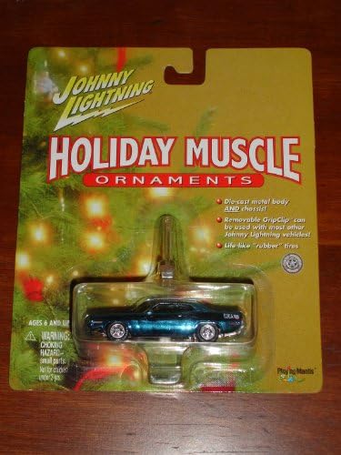 Johnny Lightning Holiday Muscle Ornaments 1970 AAR Cuda