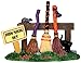 Lemax Spooky Town Broom Parking Rack # 44737