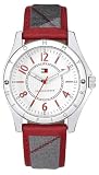 Tommy Hilfiger Women's 1780797 Fashion Plaid Canvas Strap Watch