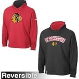 Reebok Chicago Blackhawks Face-Off ELITE Reversible Hooded Sweatshirt