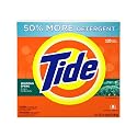 Tide Powder Detergent, Mountain Spring Scent, Case Pack, Two 120-Load Boxes (240-Loads)