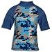 UV Skinz UPF 50+ Sun Protective Blue Ocean Short-Sleeve Shirt-Shark Camo-3T