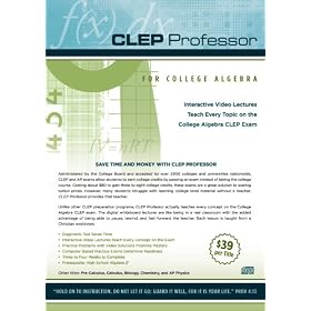 CLEP Professor for CLEP College Algebra