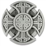 Celtic Shield Cross/Knot Belt Buckle