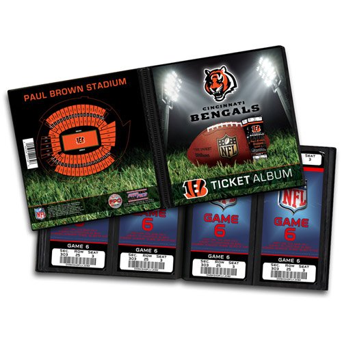 NFL Cincinnati Bengals Ticket Album