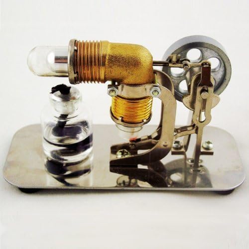 Mini Hot Air Stirling Engine Motor Model Educational Toy Kits by Product