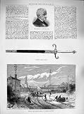 1883 RUSSIAN SWORD BERNARD RAILWAY CRASH LOCKERBIE