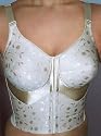 Elila Longline Posture Bra with Front Closure Style 5415