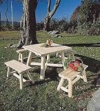 Northern White Cedar Straight Bench