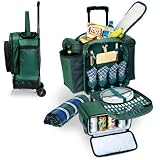 Excursion Insulated Cooler on Wheels for 4 by Picnic Time