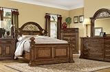 A.R.T. Marbella Poster Bedroom Set in Tobacco