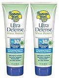 Banana Boat Ultra Defense Faces Broad Spectrum Lotion SPF 30 Sunscreen, 8 oz, 2 ct (Quantity of 2)