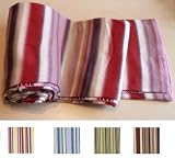 Fleece-Decke Kuscheldecke Tagesdecke Schlafdecke Streifenmuster