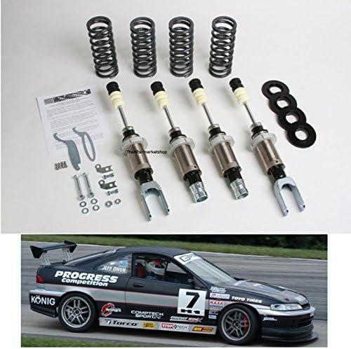 PROGRESS CSII CS2 COMPETITION COILOVERS 92-00 HONDA CIVIC 94-01 ACURA INTEGRA