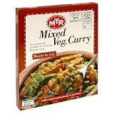 MTR Mixed Vegetable Curry, 10.58-Ounce Boxes, (Pack of 5)