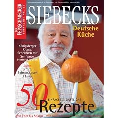Feinschmecker Bookazines. Siebecks deutsche K�che