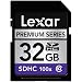 Lexar 100X Premium (SDHC) 32GB Speicherkarte