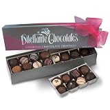 Dilettante assorted Truffles, 16-Ounce Silver Gift Box